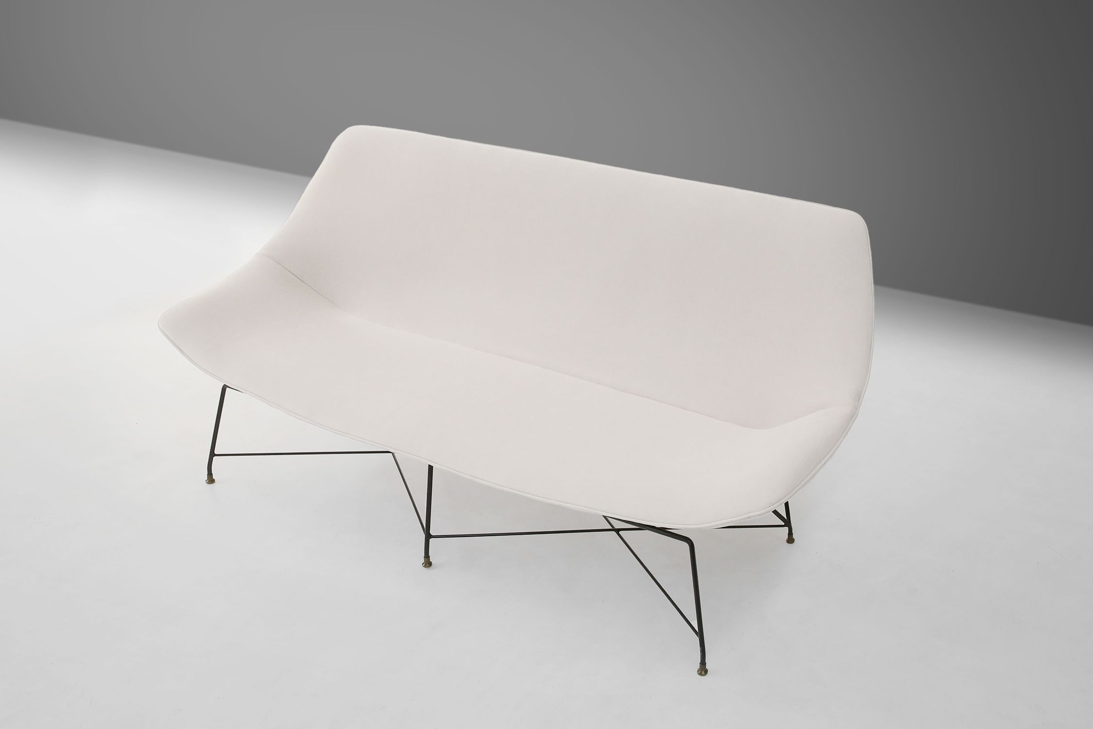 Cosmos Living Room Set of 3 by Augusto Bozzi for Saporiti, Italy, 1954 thumbnail